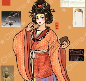 The Illustrated Guide to Ancient Chinese Women's Clothing: Southern Dynasties of the Northern and Southern Dynasties Period