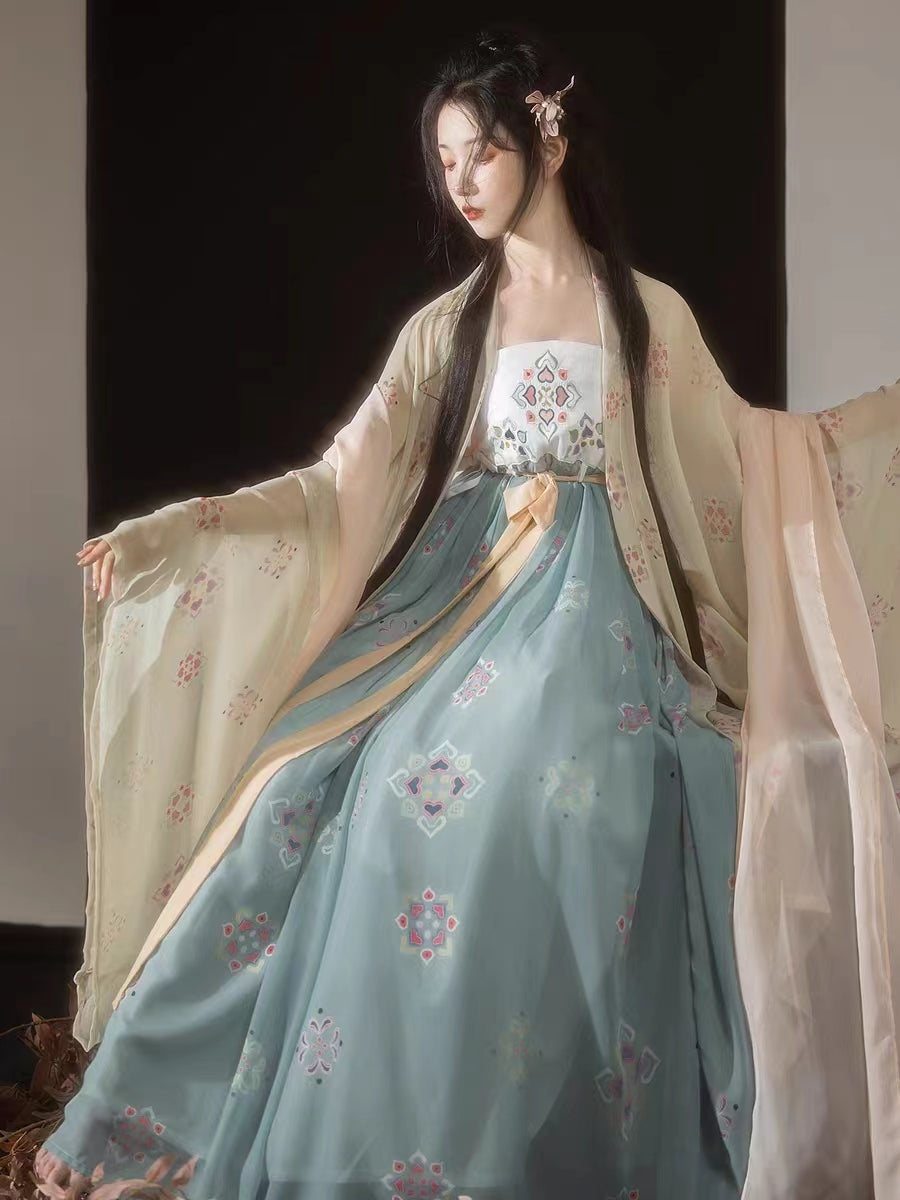 yellow tang hanfu