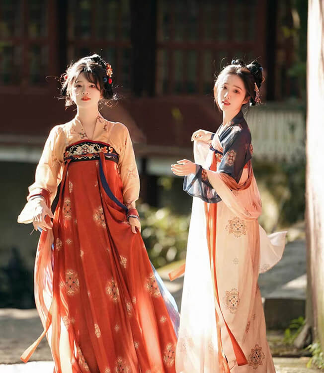 orange tang hanfu