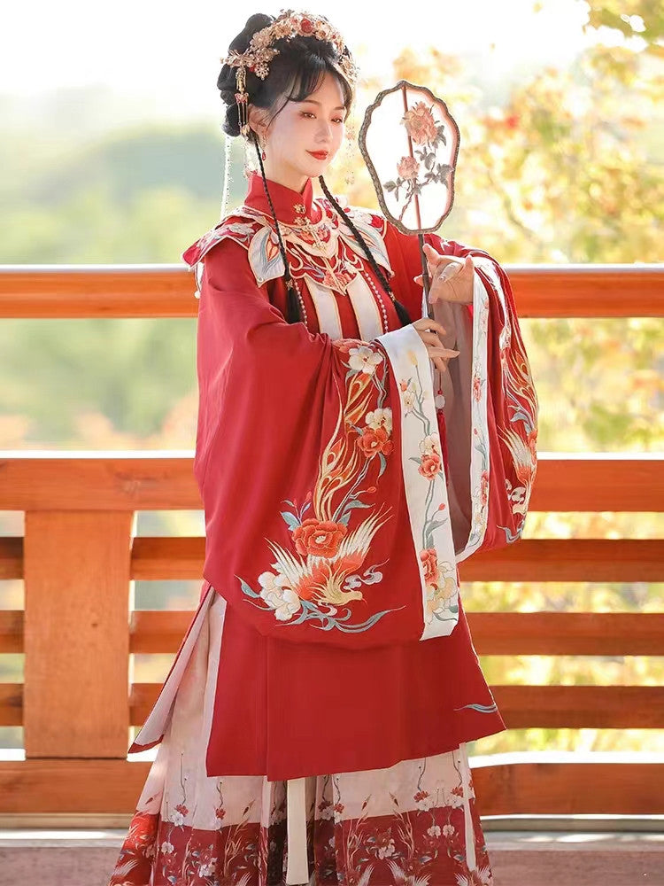 red chinese wedding dress