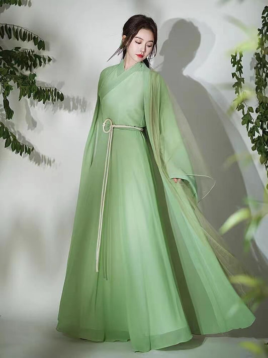 green hanfu