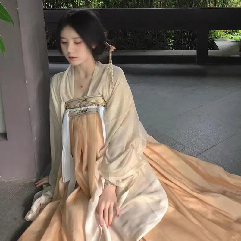 tang dynasty hanfu dress